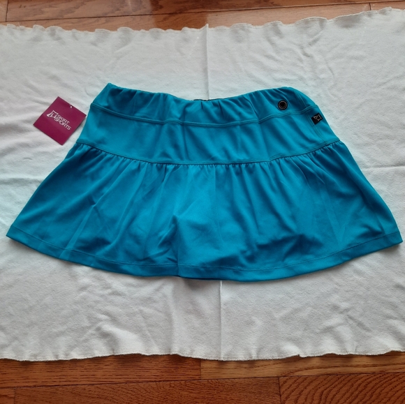 SkirtSports Freedom Fighter skort XS. Teal color - Picture 2 of 7